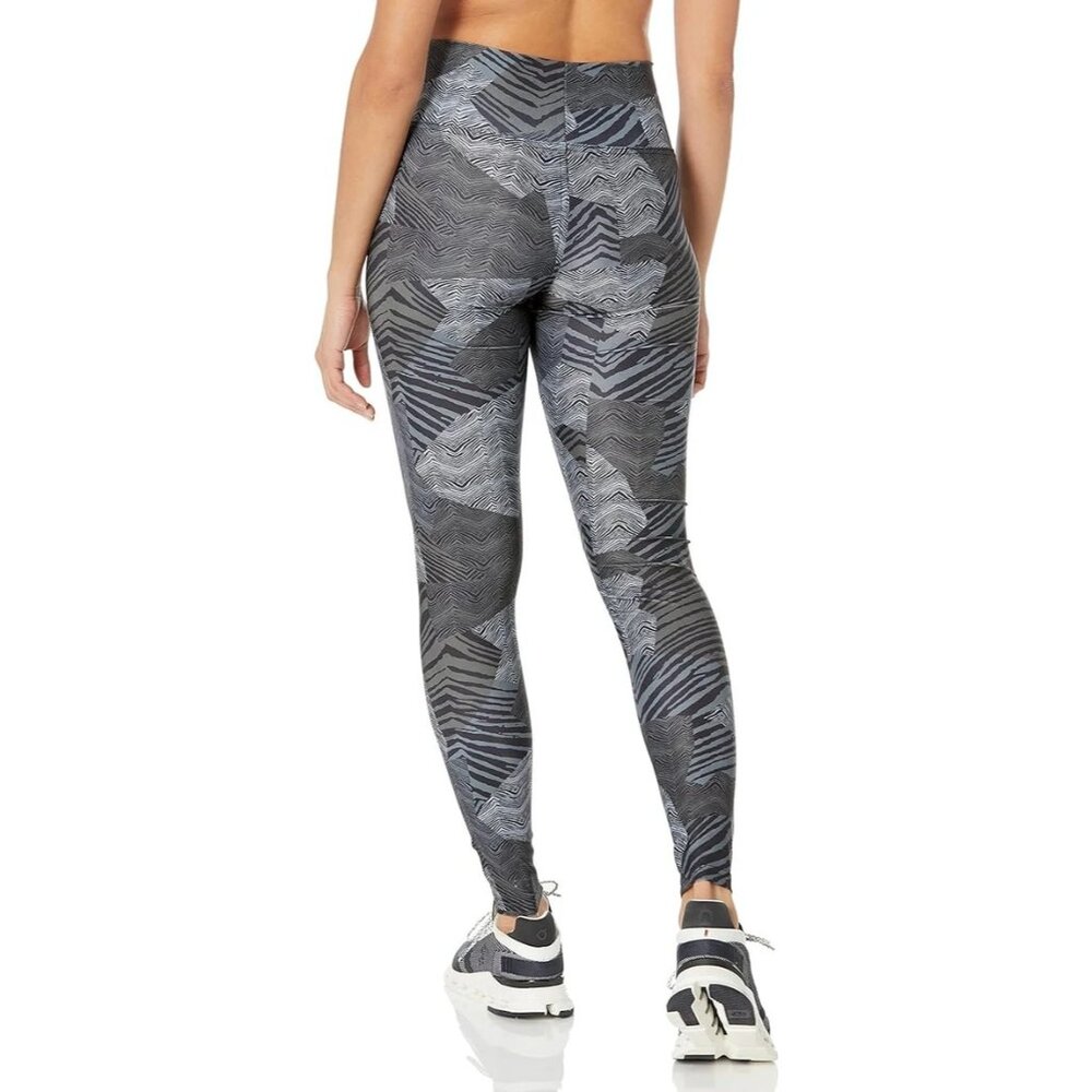 Zubaz NFL Apparel Women's‎ XL Cincinnati Bengals Patchwork Zebra Legging NWT - Picture 2 of 2